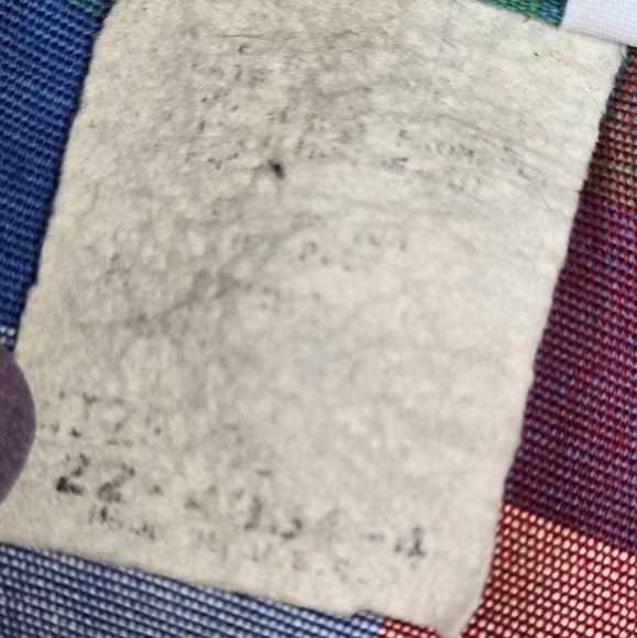 Vintage 80s 90s Blue Red Plaid Lightweight Plus Size Oversized Blazer - Picture 7 of 15